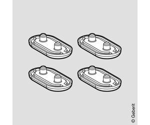 Geberit tampone di compensazione per AquaClean 5000/5000Plus, 241516CG1, AquaClean 5000; AquaClean 5000plus manhattan [WC > Ricambi WC]