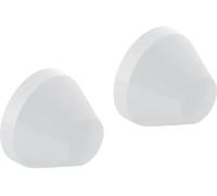 GEBERIT - CAPPUCCI DI COPERTURA VITI BIANCHI CON DADO 217.713.11.1