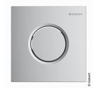 Geberit Tipo 01 placca di azionamento Round, 116011215, Round Tipo 01 [Placche di Scarico > Placche di Scarico per Orinatoi]
