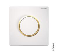Geberit Tipo 10 placca di azionamento Round, 116015KK1, Round Tipo 10 [Placche di Scarico > Placche di Scarico per Orinatoi]