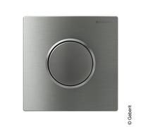 Geberit Tipo 10 placca di azionamento Round, 116015SN1, Round Tipo 10 [Placche di Scarico > Placche di Scarico per Orinatoi]