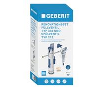 Geberit, set de rénovation type 212-383, pour 300/320 et chasse d'eau encastrée Sigma, 246.127.00.5, 246.127.00.5