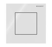 Geberit Tipo 40 placca di azionamento Square, 116217SI1, Square Type 40 [Placche di Scarico > Placche di Scarico per Orinatoi]