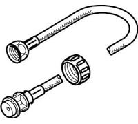 Geberit - Tubo Di Collegamento Geberit Con Dado Di Collegamento (240.138.00.1)