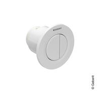 Geberit Typ 01 azionamento a distanza Round, 116042111, Round Typ 01 [Placche di Scarico > Placche di Scarico per WC]