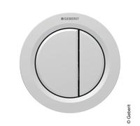 Geberit Typ 01 telecomando Round, 116050JQ1, Round Typ 01 [Placche di Scarico > per WC]