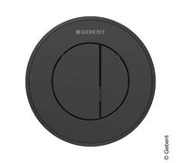 Geberit Typ 10 azionamento a distanza Round, 116055DW1, Round Typ 10 [Placche di Scarico > Placche di Scarico per WC]