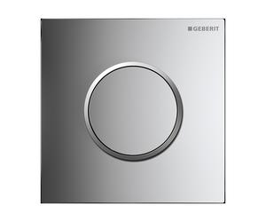 Geberit Typ 10 placca di comando per orinatoio cromo lucido-cromo opaco 116.015.KH.1
