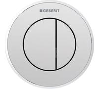 Geberit Typ 10 placca di comando per WC cromo lucido-cromo opaco 116.056.KH.1