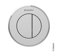 Geberit Typ 10 telecomando Round, 116055JQ1, Round Typ 10 [Placche di Scarico > per WC]