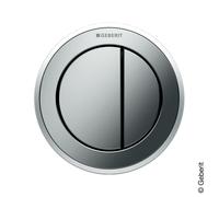 Geberit Typ 10 telecomando Round, 116055KH1, Round Typ 10 [Placche di Scarico > Placche di Scarico per WC]