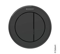 Geberit Typ 10 telecomando Round, 116057161, Round Typ 10 [Placche di Scarico > per WC]