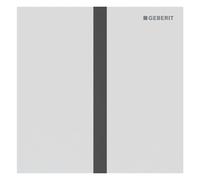 Geberit type 40 plaque de recouvrement pour commande d'urinoir IR, angulaire, 246.121.JT.1, 246.121.JT.1, Colorazione: bianco opaco / rivestimento facile da pulire