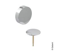 Geberit Universal copertura per set scarico e troppopieno, 150281211, Universal cromo [Rubinetteria Bagno > Sistemi di Scarico]