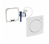 Geberit Urinalsteuerung Pneumatica Piastra di Azionamento Bianco 115.820.11.5