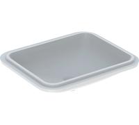 Geberit Variform lavabo 50x40 cm rettangolare sottopiano bianco lucida 500.767.01.2