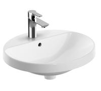 Geberit Variform lavabo 50x45 cm ovale da incasso bianco lucida 500.712.01.2