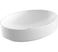 Geberit Variform lavabo 55x40 cm ovale da mobile-da appoggio bianco lucida 500.771.01.2