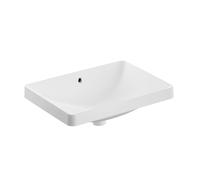Geberit Variform lavabo 55x40 cm rettangolare da incasso bianco lucida 500.736.01.2