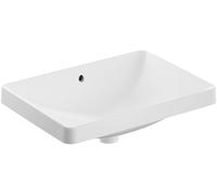 Geberit Variform lavabo 55x40 cm rettangolare da incasso bianco lucida 500.737.01.2