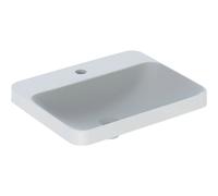 Geberit Variform lavabo 55x45 cm rettangolare da incasso bianco lucida 500.742.01.2