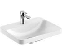 Geberit Variform lavabo 55x45 cm rettangolare da incasso bianco lucida 500.743.00.2