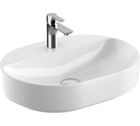 Geberit Variform lavabo 60x45 cm ovale da mobile-da appoggio bianco lucida 500.778.01.2