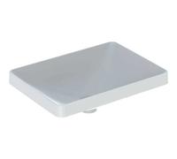 Keramag VariForm lavabo da incasso rettangolare, 550x400mm, senza foro per rubinetto, senza troppopieno, colorazione: Bianco, con KeraTect