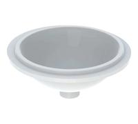 Lavabo sottopiano Keramag VariForm, rotondo, 330 mm, senza foro per rubinetto, senza troppopieno, Colorazione: Bianco - 500.747.01.2