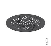 Geberit Varino filtro per capelli per scarichi a pavimento, 388105001, Varino nero [Canaline Doccia e Scarichi Bagno > Accessori per Canaline Doccia e Scarichi Bagno]