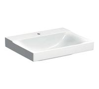Keramag Xeno 2 lavabo con foro per rubinetto, senza sfioratore, 60x48 cm bianco con KeraTect, 500530011 - 500.530.01.1