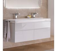 Geberit Xeno² lavabo doppio, 500550011, Xeno² bianco [Lavabi > Lavabi Doppi]