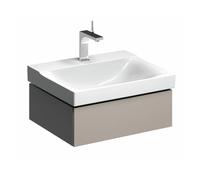 Geberit Mobiletto sottolavabo Xeno 2 500.505.00.1 580x220x462 mm 1 cassetto Laccato opaco grigio
