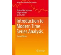Gebhard Kirchgässner Jürgen Wolters Introduction to Modern Time Ser (Tascabile)