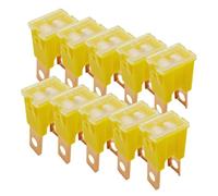 Gebildet 10 pezzi Fusibili per Auto Quadrati 60A Fusibile per Auto a forma di Scatola Standard Alto per SUV, Auto,Camion e Barche (tipo inserto esterno)