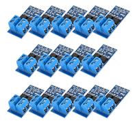 Gebildet 14 pezzi Modulo di Pilotaggio Interruttore Trigger MOSFET Doppio ad Alta Potenza, Regolazione PWM 0-20 kHz, Regolatore di Velocità Motore, Controllo Luminosità Lampada, DC 5V-36V 400W