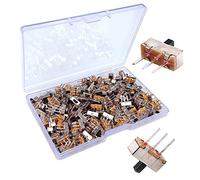 Gebildet 150Pcs SPDT Micro Interruttore a Scorrimento Verticale SS-12d00 3Pin 2Posizioni 0.5A 50VCC