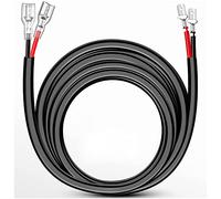 Gebildet 16AWG 3Metri Cablaggio Prolunga Kit 12-24V/15A per Barra Luminosa da Lavoro a LED Baccelli Led Luci Fuoristrada Guida Fendinebbia Illuminazione per Barche