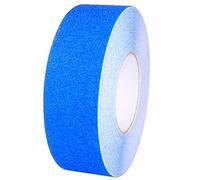 Gebildet 20m×5cm Nastro Adesivo Antiscivolo, Nastro Antiscivolo che Migliora la Presa, Adesivo di Sicurezza Adesivo Forte per Interni ed Esterni, Blu
