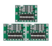 Gebildet 3 pezzi Enhanced 4S 40A 16.8V 18650 Batteria al Litio Protezione Asse PCB BMS Circuito di Protezione Caricabatterie, Modulo di Carica Bilanciata