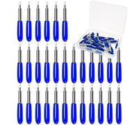 Gebildet 30pcs Lame di Ricambio 60° per Macchine da Taglio per Vinile (Blu)
