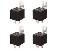 Gebildet 4 pezzi JD1912 Cablaggio Relè per Auto 12V 40A, 4 Pin SPST Con Diodo Integrato per Auto, Camion, Furgoni, Motociclette, Barche