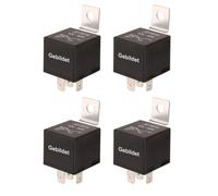Gebildet 4 pezzi JD1914 Cablaggio Relè per Auto 12V 40 A, 5 Pin SPDT Con Diodo Integrato per Auto, Camion, Furgoni, Motociclette, Barche