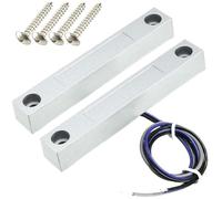 Gebildet Contatto per porta Avvolgibile Interruttore Magnetico Reed Allarme con 3fili per N.O./N.C. Applicazioni MC-58