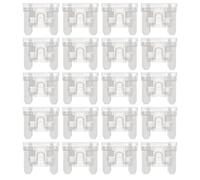 Gebildet Fusibili per Auto a lama Mini/APS a Basso Profilo da 25A, ATT, Fusibili per Autoveicoli da 25Amp per Camper, Auto, Moto, Camion (Confezione da 20 Pezzi)