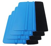 Gebildet Spatola Professionale con Feltro AntiGraffio per Installazione Pellicole da Window Film Car Wrapping Vinile della Tinta Installazione Tool(4 Pezzi)
