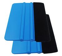 Gebildet Spatola Professionale con Feltro AntiGraffio per Installazione Pellicole da Window Film Car Wrapping Vinile della Tinta Installazione Tool(2 Pezzi)