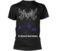 geboan DE Mysteriis Dom Sathanas by Mayhem T-Shirt Black