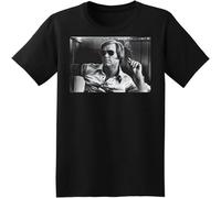 geboan George Jones T Shirt Photo Poster Tee Black Mens