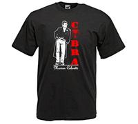 geboan T-Shirt Shirt Cobra Movie Marion Cobretti Sylvester Stallone